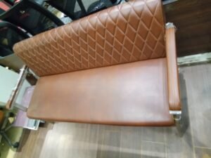 Classic Tan Quilted Visitor Chair