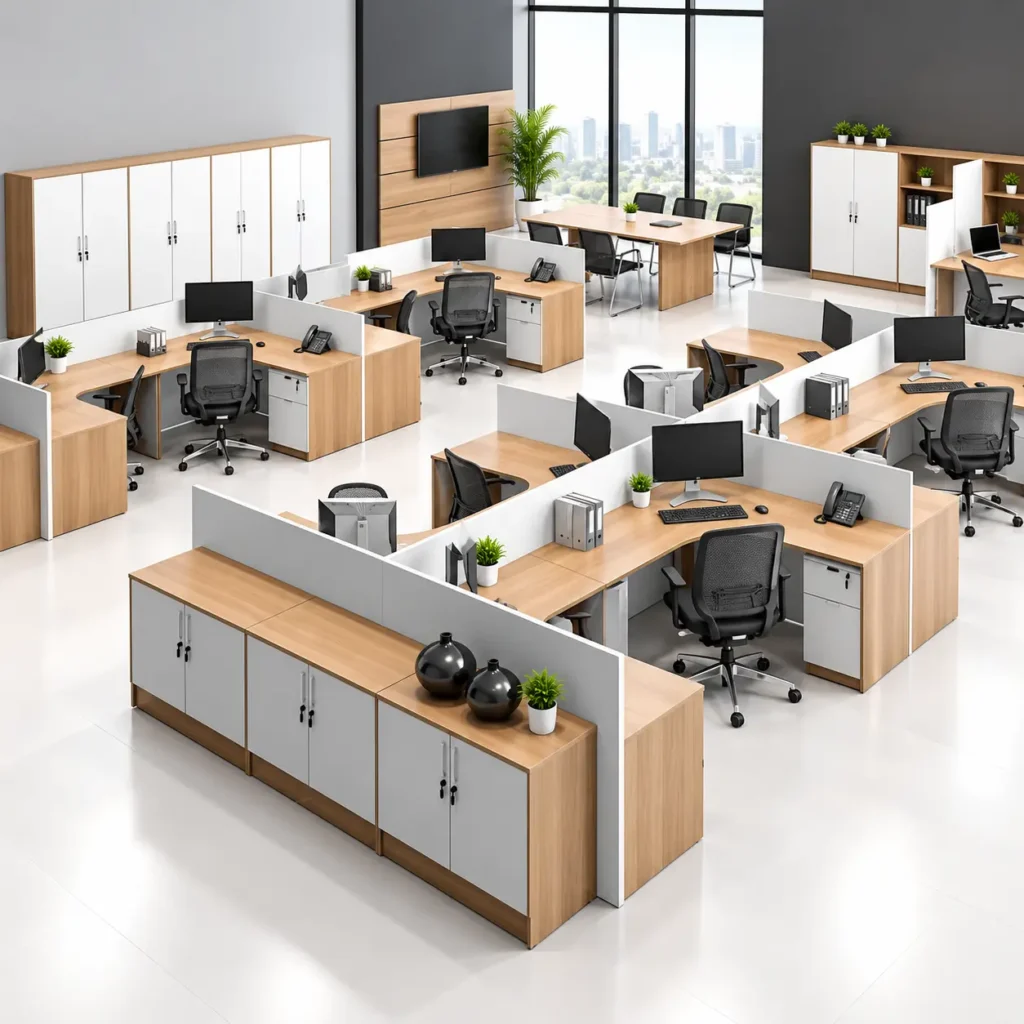 Modern Office Workstation