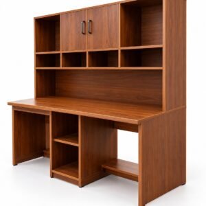 Wooden Study Table with Storage